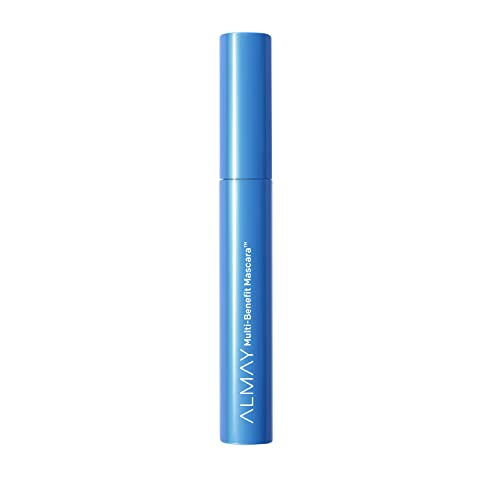 Almay Multi-Benefit Mascara, Black Brown, Ophthalmologist Tested, Fragrance Free, Hypoallergenic, 0.24 oz/ 7ml