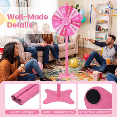 24 Inch Prize Wheel with Blackboard Marker and Eraser