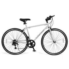 26 Inch Mountain Bike with Shimano 6 Speed and Caliper Brakes, Gray