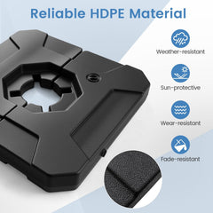 274 LBS Cantilever Patio Umbrella Base with Handles