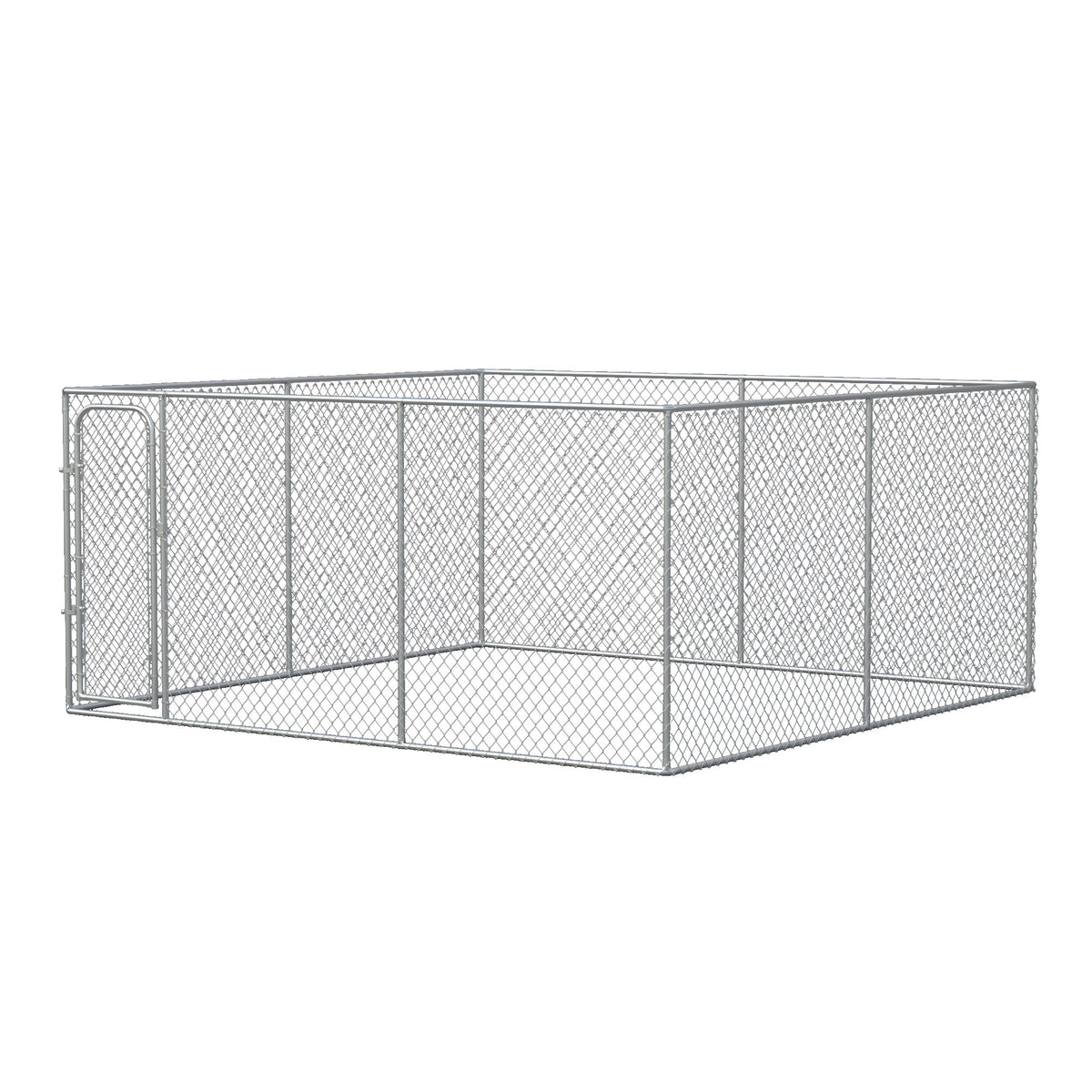 172.2 Sq. Ft. Dog Playpen Outdoor with Galvanized Steel Frame, for Small and Medium Dogs, 13' L x 13' W x 5.9' H