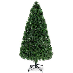 5 FT Fibre Optic Christmas Tree, 170 Tips with 7 Colour Changing Light