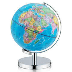 3-in-1 Illuminated World Globe with Stand and, 88 Constellations