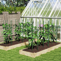 3 Pack 60 inch Adjustable Tall Plant Support Trellis for Climbing Plants