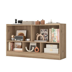 3-Piece Kid’s Room Bundle: Twin Size Wooden House Bed + Kid's Table and Chairs Set + Kids 2-Shelf Bookcase