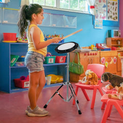30 Notes Percussion with Practice Pad Mallets Sticks Stand