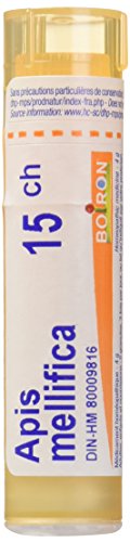 Apis mellifica 15ch,Boiron homeopathic medicine, 4g