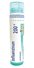 Boiron Influenzinum 200k (2024/2025),Homeopathic medicine. Each tube contains 4 g (approximately 80 pellets)
