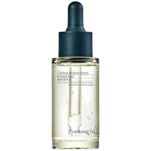 Pyunkang Yul Calming Moisture Serum for Strong Daily Moisturizing Power, Skin Revival & Soothing Care with Centella Asiatica, Tea Tree, 5 Hyaluronic Acids, Ceramide |