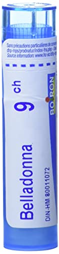Belladonna 9ch,Boiron homeopathic medicine, 4g