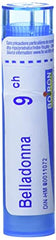 Belladonna 9ch,Boiron homeopathic medicine, 4g