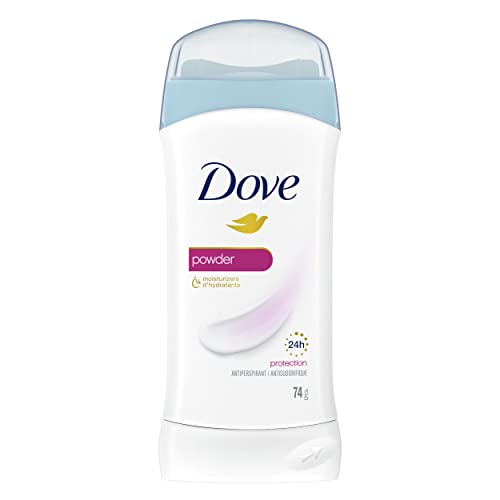 Dove Antiperspirant Stick Powder, for Women, For 48H Underarm Sweat & Odour Protection, 74g