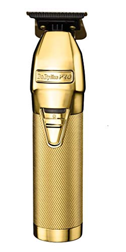 BaBylissPRO Outlining Trimmer with exposed T-Blade, GoldFX