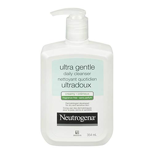 Neutrogena Ultra Gentle Daily Cleanser, Fragrance-Free- clear, 354 ml (Pack of 1)