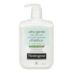 Neutrogena Ultra Gentle Daily Cleanser, Fragrance-Free- clear, 354 ml (Pack of 1)