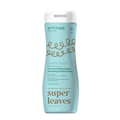 ATTITUDE Ultra-Nourishing Shampoo for Curly Hair with Shea Butter, Made in Canada, EWG Verified, Vegan and Naturally Derived 4a, 4b, 4c Curl Type, Deeply Nourishes Curls, 473 mL