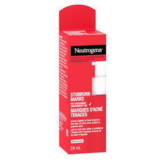 Neutrogena Stubborn Marks PM Treatment - Acne, Retinol Skin Care, Vitamin A - post-acne marks exfoliator - Fragrance Free, 29mL
