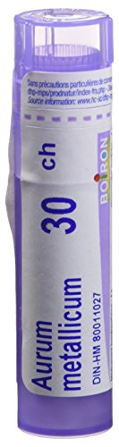Aurum metallicum 30ch,Boiron homeopathic medicine, 4g