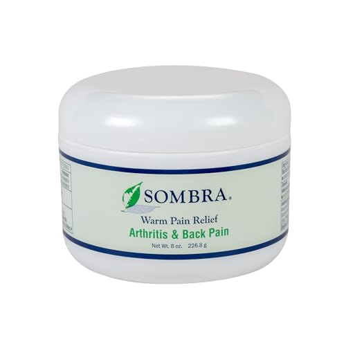 Sombra Warm Therapy Gel – Warming Muscle Comfort & Tension Relief – 8oz Jar