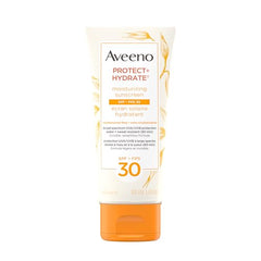 Aveeno Protect and Hydrate Face and Body Sunscreen SPF 30, Water and Sweat Resistant, Oxybenzone Free, 88mL