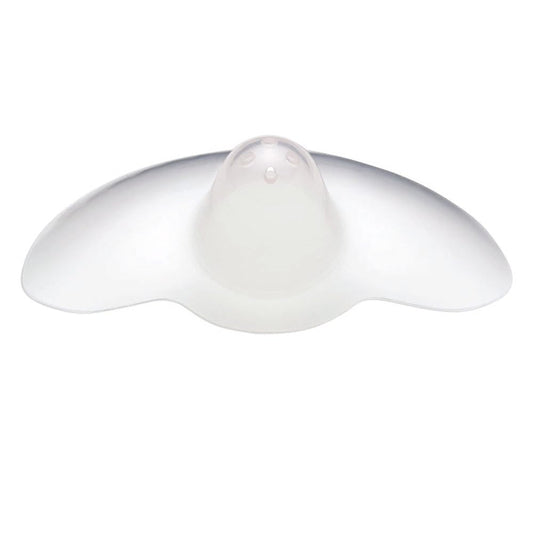 Ameda Washable Skin-to-Skin Nipple Shield for Breastfeeding, Ultra-Thin Flexible Silicone, Cut-Out 24mm
