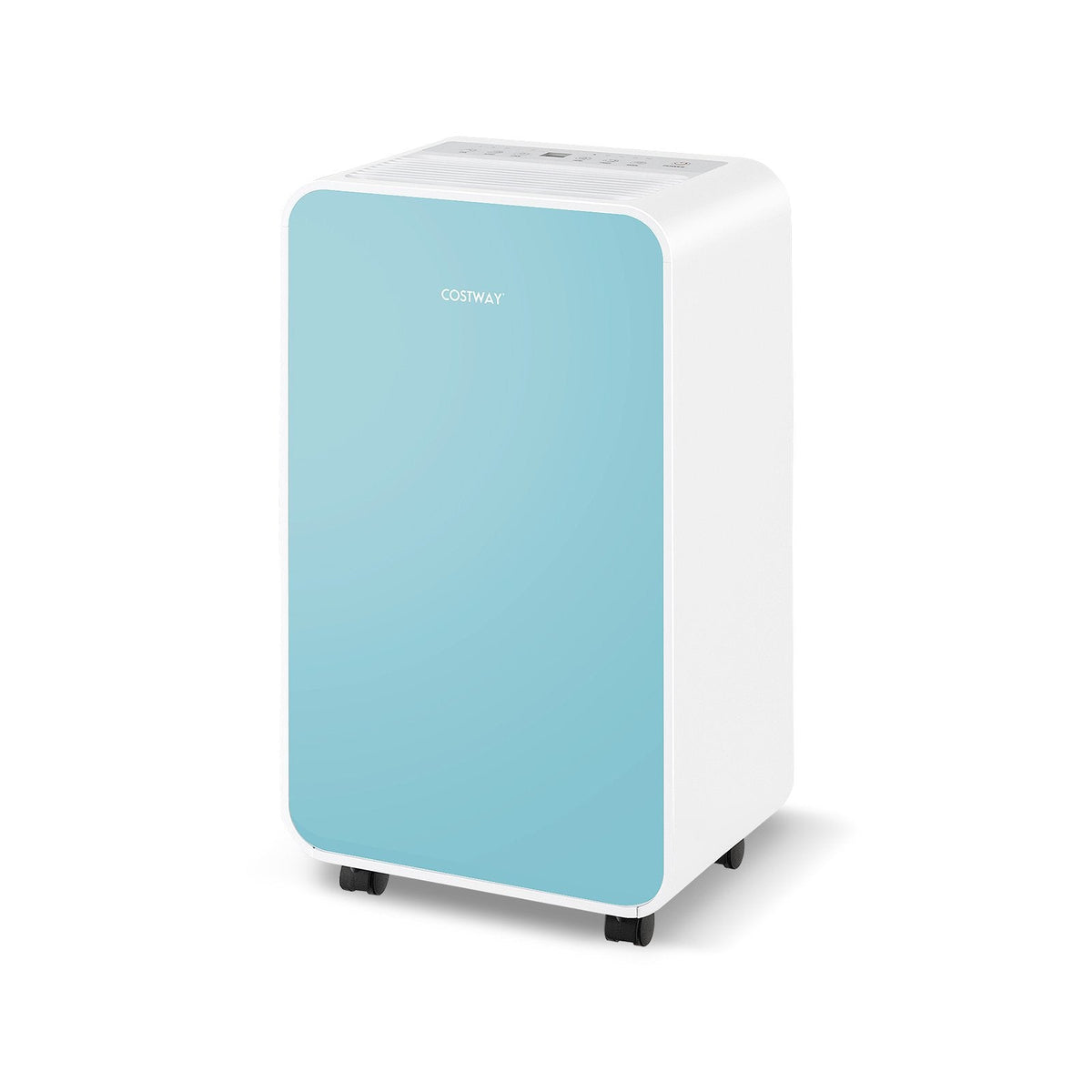32 Pint Quiet Dehumidifier for Rooms up to 2500 Sq Ft, 9 Pints DOE, 33 dB, ETL and DOE, Blue