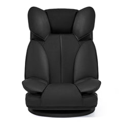 360 Degree Swivel Floor Gaming Chair with 6-Position Adjustable Backrest and Sponge Filling-Black