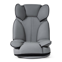 360 Degree Swivel Floor Gaming Chair with 6-Position Adjustable Backrest and Sponge Filling-Gray
