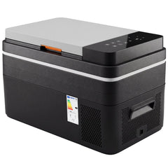 12 Volt Car Refrigerator, 32QT Car Fridge with App Control, 12/24V DC and 100-240V AC, Black