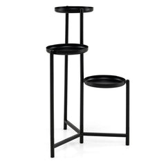 3-Tier Metal Plant Stand Indoor Outdoor Tall Corner Flower Pot Holder Display Rack