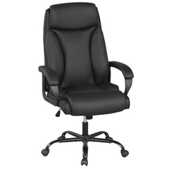 400 Pounds Big and Tall Adjustable High Back Leather Office Chair