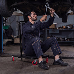 41 inches Foldable Mechanic Creeper with 450 LBS Capacity-Black