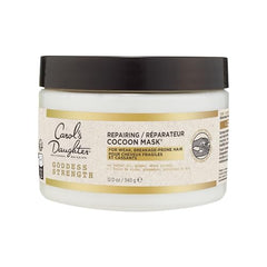 Carol's Daughter Goddess Strength Repairing Cocoon Hydrating Mask for Dry, Damaged Curly Hair, Restores Moisture, Treatment with Castor Oil, 340 g