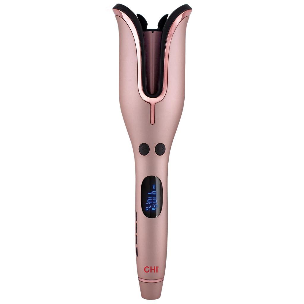 CHI Spin N Curl Special Edition Rose Gold Hair Curler 1 inch. Ideal for Shoulder-Length Hair between 6-16â€ inches.