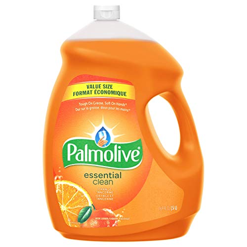 Palmolive Liquid Dish Soap Essential Clean, Orange - 169 Fluid Ounce