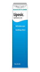 Bausch & Lomb Liposic Ophthalmic Liquid Gel, from Mild to Severe Dry Eyes, 10 g