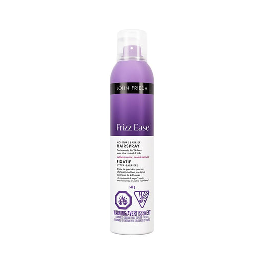 John Frieda Frizz Ease Moisture Barrier Intense Hold Hairspray for Maximum Control (340 g) Packaging May Vary