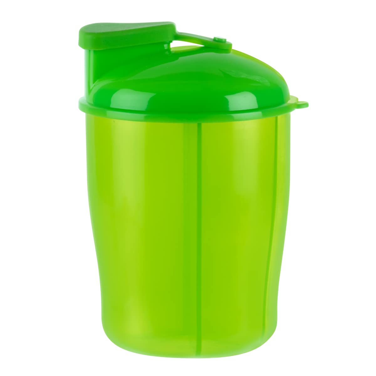 EZY DOSE Vitamin Organizer, 6 Large Compartments, 30-Day Vitamin and Medicine Storage, Green