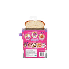 Cookeez Makery Toasty Treatz Toaster with Scented Plush - Comes with only 1 ; Make A Soft and Squishy Surprise Plush Friend. Pop-in-Bread and See A Surprise Plush Pop Up! - Styles May Vary