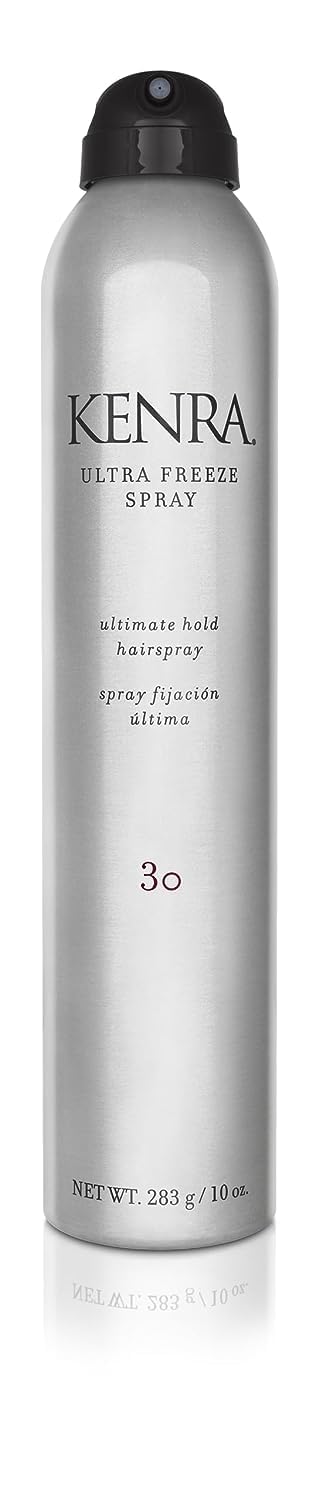 Kenra Ultra Freeze Spray 30 | Ultimate Hold Hairspray | Humidity Resistant upto 24 hours| Finishing Hairspray | All Hair Types | 295 mL
