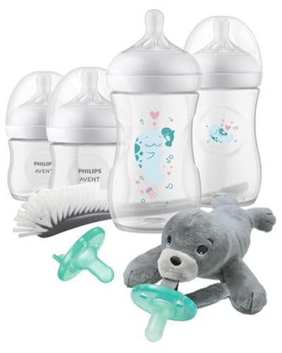 Philips Avent Natural Baby Bottle Gift Set Sea Design, SCD838/05