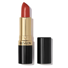 REVLON Lipstick, Super Lustrous Lipstick, Creamy Formula For Soft, Fuller-Looking Lips, Moisturized Feel, 325 Toast of New York, 0.15 oz