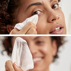 Neutrogena All-in-One Makeup Removing Cleansing Wipes - Face Cleanser - Eye Makeup Remover - Biodegradable - 25 Facial Wipes
