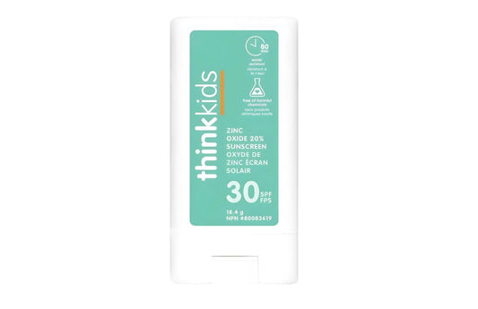 Thinkbaby Thinksport Kids Sunscreen Stick, White/Orange, 0.64 Oz