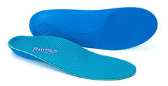 Powerstep Women's Pinnacle Breeze Insole, Blue, Men's 3-3.5 5-5.5
