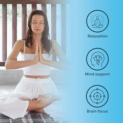 Organika Mind Calm Powder- with Magnesium Bisglycinate, L-Theanine, GABA, Inositol- Promotes Relaxation and Calm without Drowsiness- 216g
