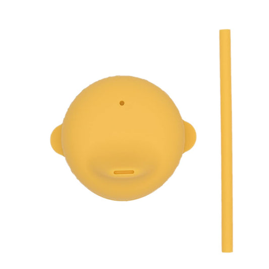 We Might Be Tiny Sippie Lid and Mini Straw - Yellow