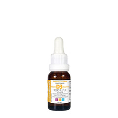 Prairie Naturals Liquid Vitamin D3 Cholecalciferol 1,000iu 15ml, 1 bottle