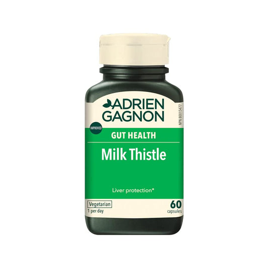 Adrien Gagnon - Milk Thistle, Ultra-Strength, 1200mg Seed Extract with Silymarin, for Liver Cleanse Detox, 100 Capsules