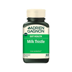 Adrien Gagnon - Milk Thistle, Ultra-Strength, 1200mg Seed Extract with Silymarin, for Liver Cleanse Detox, 100 Capsules